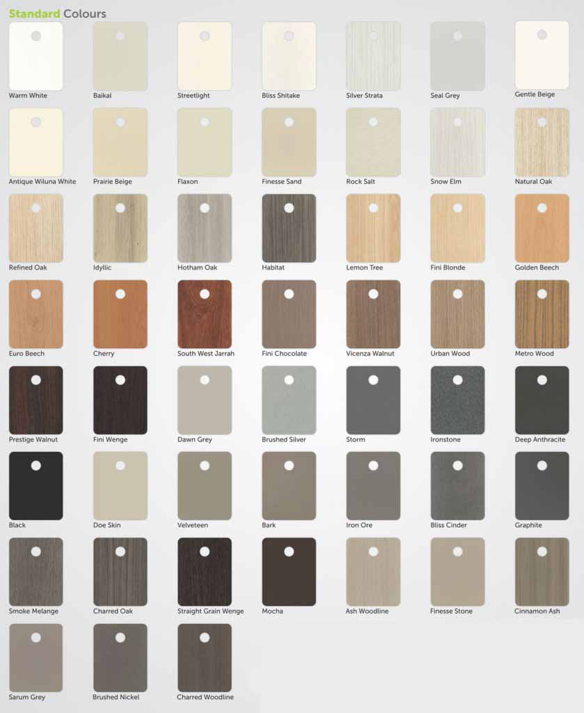 Colour Swatches | WA Library Supplies