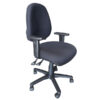 Stylish and comfortable Delta Task office chair with height adjustable arm rests