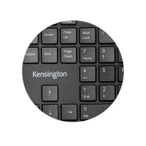 Work efficiency with Wireless Keyboard and Mouse Kensington