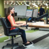 Ergonomic Sitting in Office with Kensington Back Support