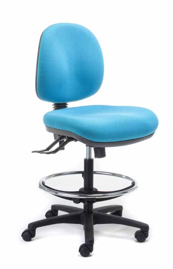 Delta Medium Back Drafting Chair WA Ergo Supplies