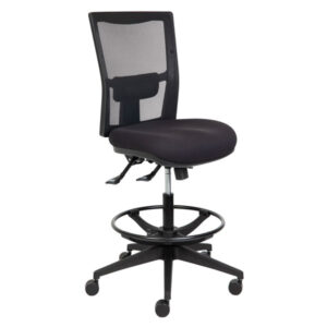 Drafting chair Team Air 135 with adjustable seat angle, seat height and back angle