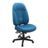 Comfortable Arteil Sapphire high back executive office chair with 5 adjustments