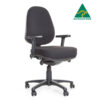 ergonomic office chair Float with arms and lumber pump, made in Australia