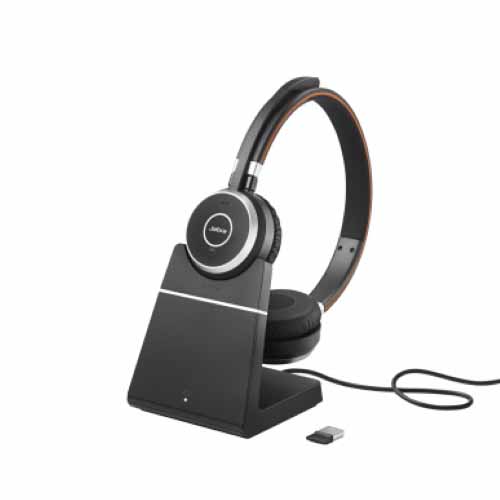 Jabra Evolve 65 Stereo UC with Charging Stand - Bluetooth