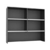 Rapid Worker Hutch white shelves and stylish ironbark back and sides