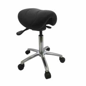 Saddle Stool Zane Height Adjustable made by Arteil Perth