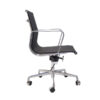 WM600 Mesh Boardroom Chair with Polished aluminium base