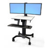 Ergotron WorkFit-C 2 monitor Sit-Stand Workstation