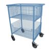 Model D wire basket trolley wedgewood blue