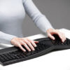 Kensington Pro Fit Ergo Keyboard with ergonomic slope and split design