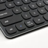 Wireless black compact Keyboard with Fn key