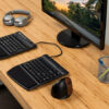 Wireless ergonomic Split Keyboard Freestyle with palm support