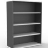 Rapid-Worker-Bookcase-White