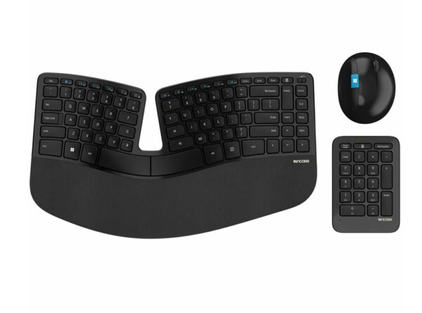 Incase Sculpt Ergonomic Wireless Keyboard Combo designed by Microsoft