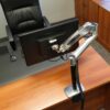 LX HD Sit-Stand Desk Arm Heavy Monitor Mount