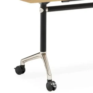 Typhoon flip table Black + Polished Aluminium Base