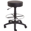 Counter Height Stool with padded seat and footrest