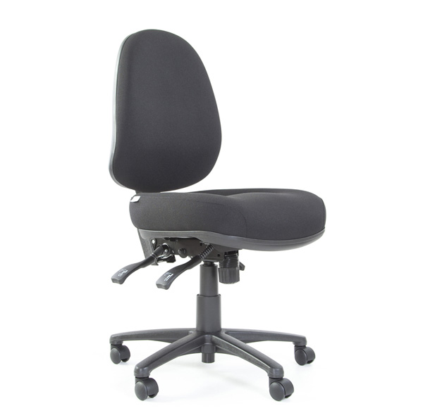 3 Lever high back Ergoteq office chair with gel seat