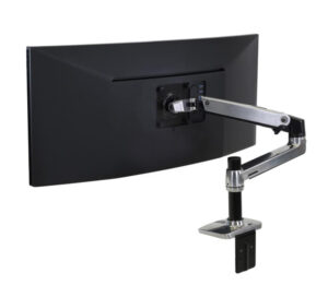Ergotron Polished Aluminium LX Monitor Arm