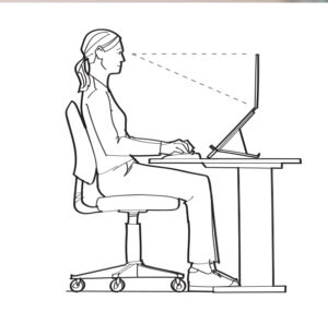 Mousetrapper Laptop Stand for improved posture