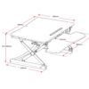 Rapid Riser Large for sit and stand work stations