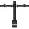 Monitor Arm Black for 2 Monitors with 2 desk mounts
