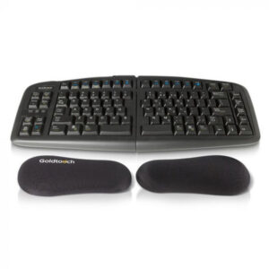 Black Gel and Lycra Wrist Rest Pair Goldtouch