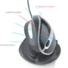 Vertical mouse with adjustable angle Oyster