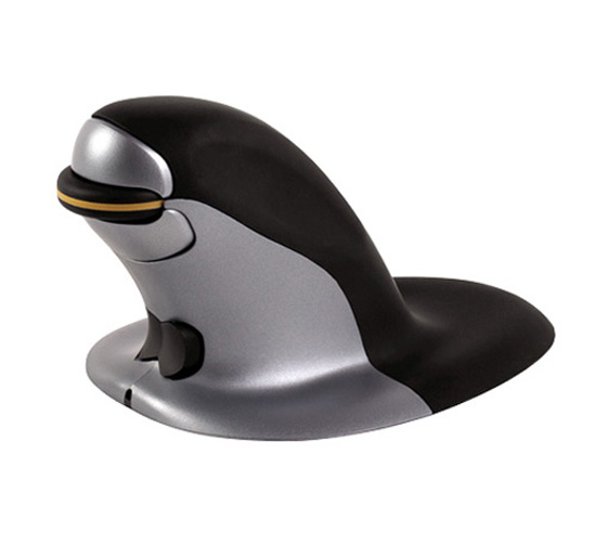 Wireless Mouse Penguin Shape ergonomic for both hands