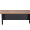 Large strong Meeting room table Melamine Beech top one piece