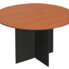 Environmentally friendly melamine constructed round office table
