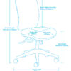 Affordable Team Up 135 Task Chair Dimensions