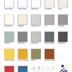 Colour Swatches for Laminex Commercial Solids Patterns