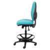 Drafting Chair Delta 135 available in a large range of fabric and vinyl colors