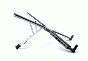 Ergoapt Axis Laptop Rise with 6 height adjustments, USB hub and cable