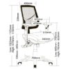 Hino Mesh Back Task Chair - Image 6