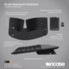 Incase Sculpt Ergonomic Wireless Keyboard and Keypad designed by Microsoft - Image 6