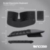 Incase Sculpt Ergonomic Wireless Keyboard and Keypad designed by Microsoft - Image 5