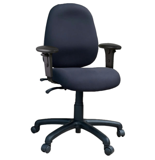 Gregory by design Inca high back office chair with height adjustable arms